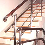 Основные особенности круглых поручней для лестниц