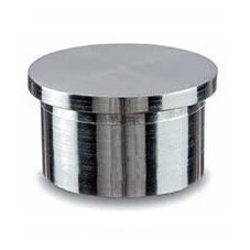 Заглушка плоская d-38.1 полированная